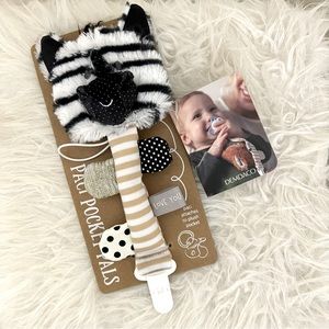 DEMDACO Zebra Paci Pocket Pal